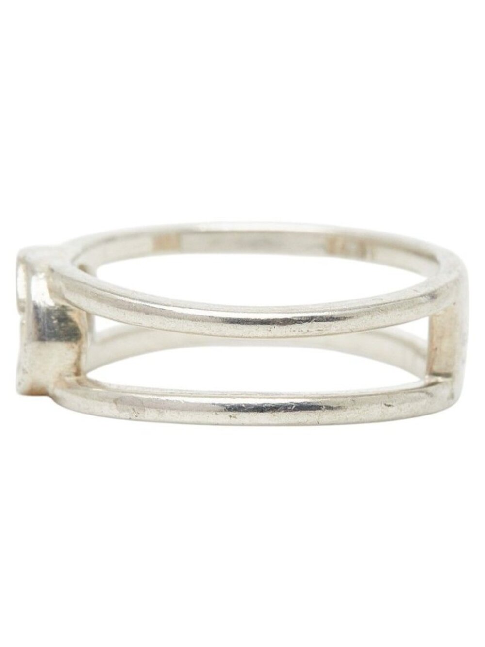 Gucci Interlocking Wide Open Band Ring Silver - Picture 4 of 7